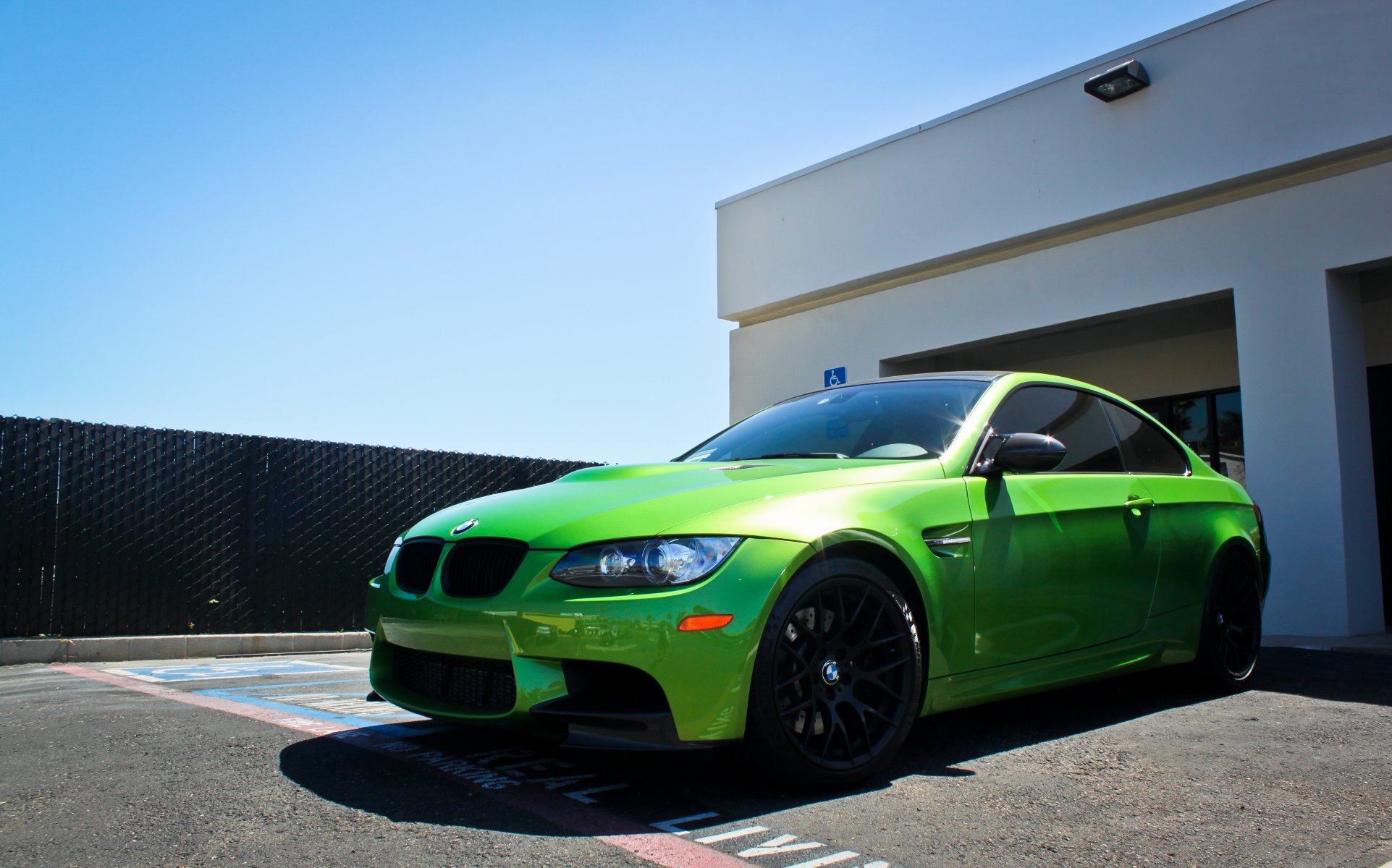 bmw e92 m3 tuning bmw grün