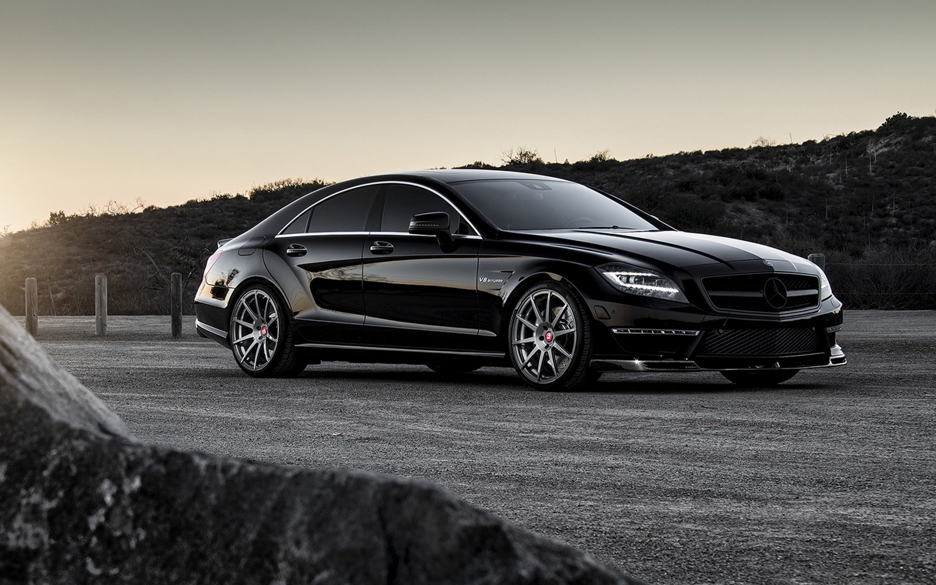 mercedes-benz cls 63 amg vorsteiner tuning schwarz mercedes autotuning