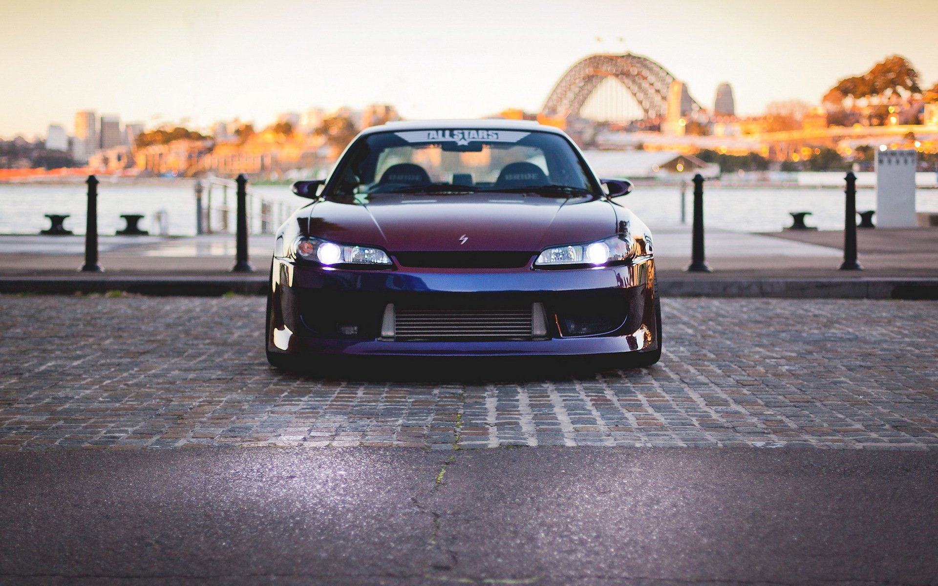 nissan silvia spec-r s15 tuning car nissan front