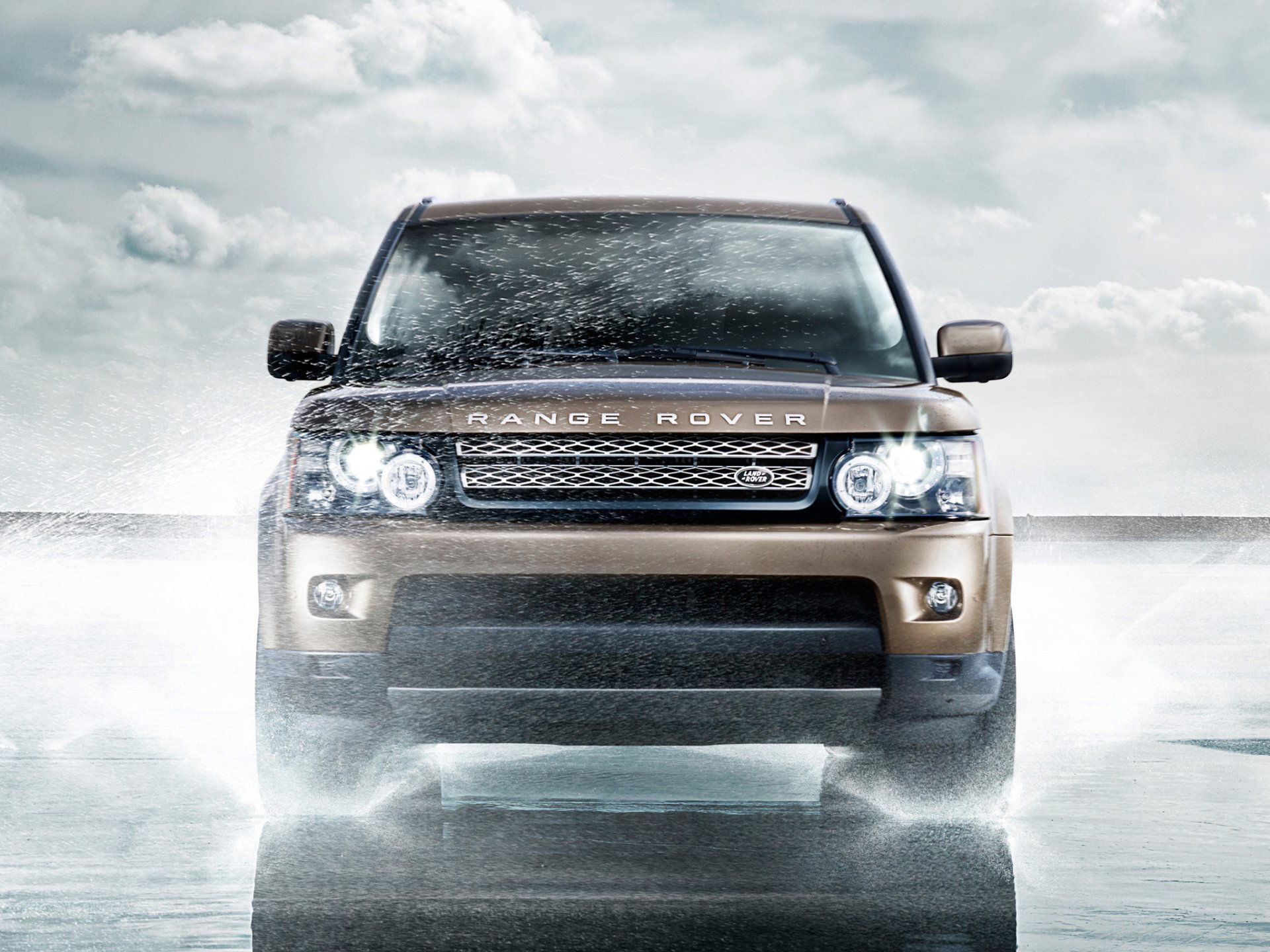 auto maschine land rover range rover sport wasser land rover range rover