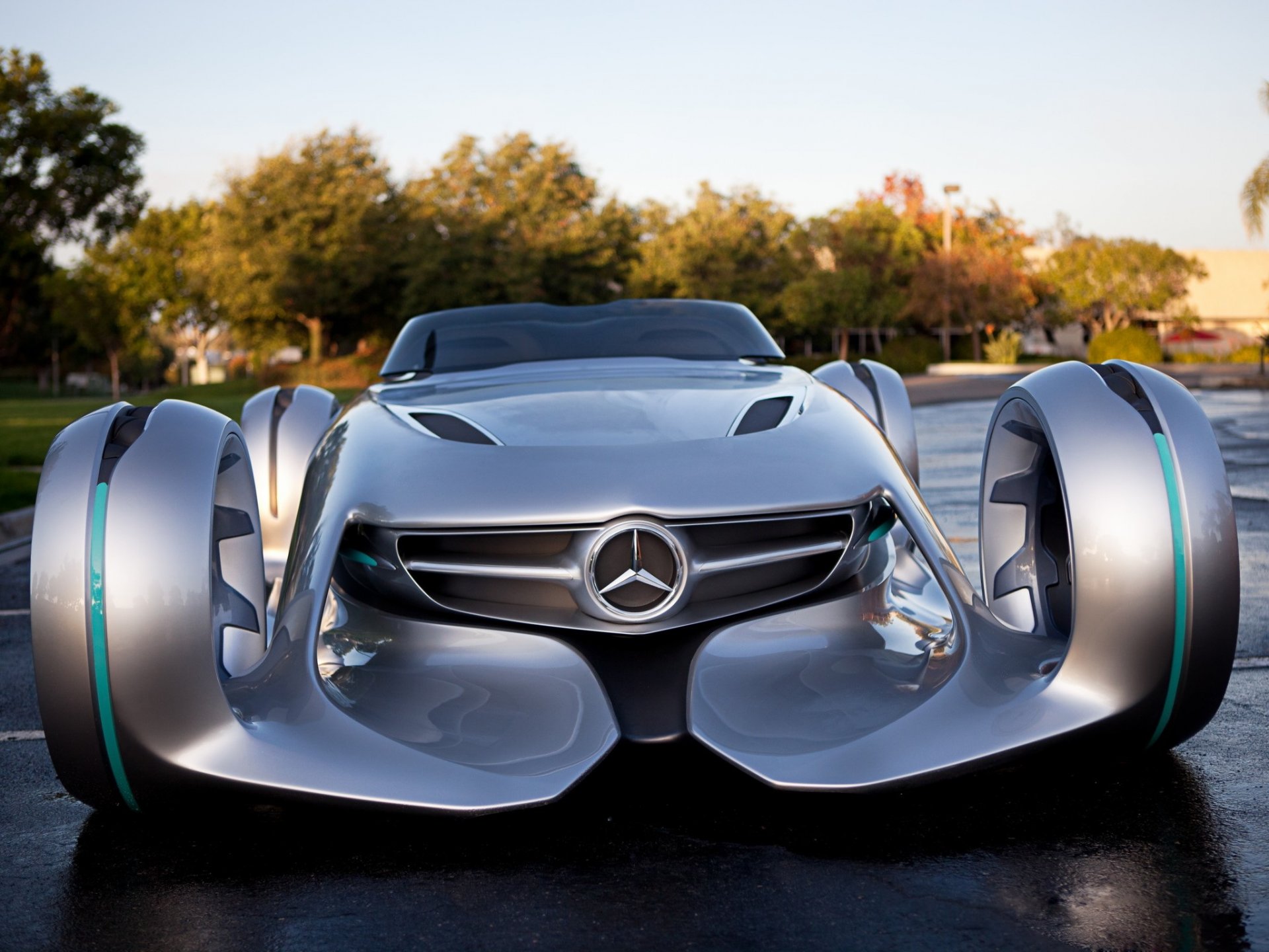 mercedes flèche d argent voiture concept