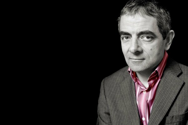 Der berühmte Komiker, Schauspieler Rowan Atkinson