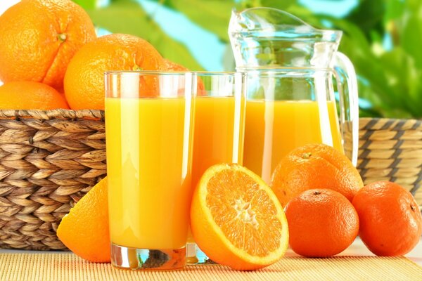 Arancia ricca, mix di frutta