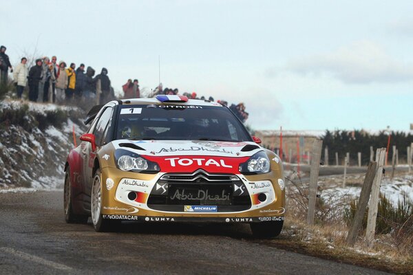 French car to participate in the rally