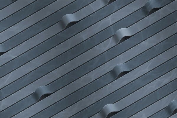 Bends of gray ribbons. Background