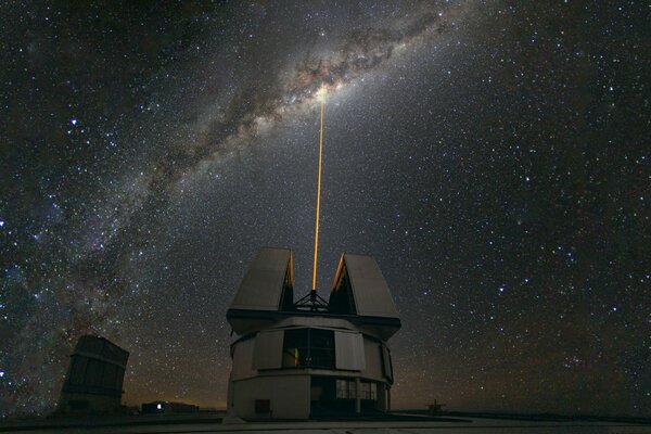 Image of the Milky Way from the observatory located in Chile