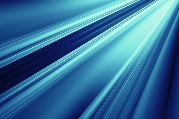 Абстрактное изображение синих линий