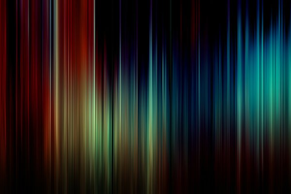 Dark wallpaper multicolored stripes