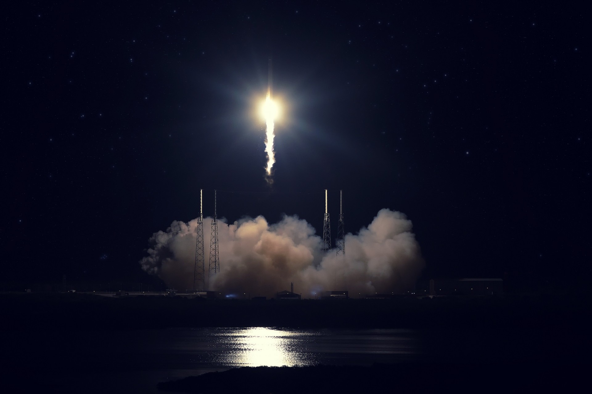 pacex falcon 9 départ cap canaveral