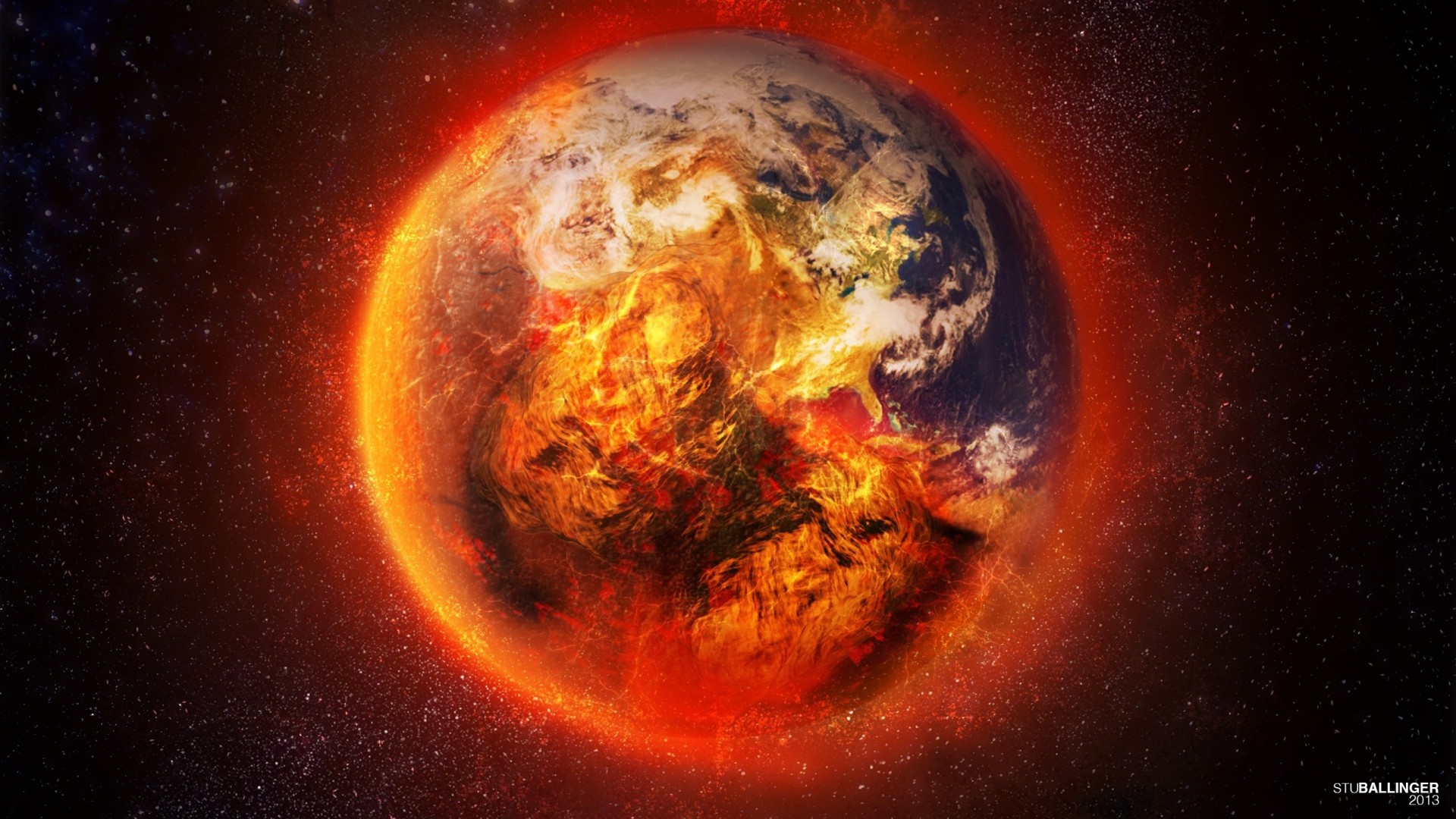 planet feuer erde