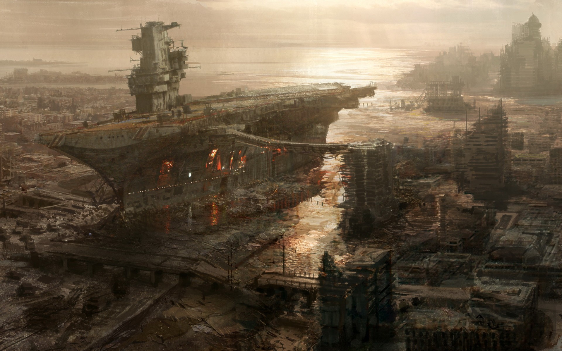 Fallout 4 разрушенный корабль клокот фото 76