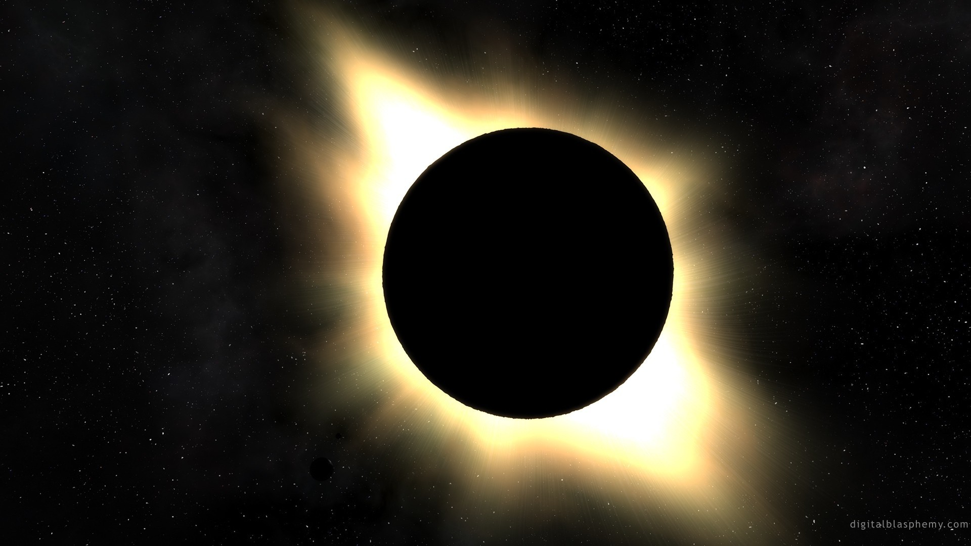 солнце на черном фоне картинки