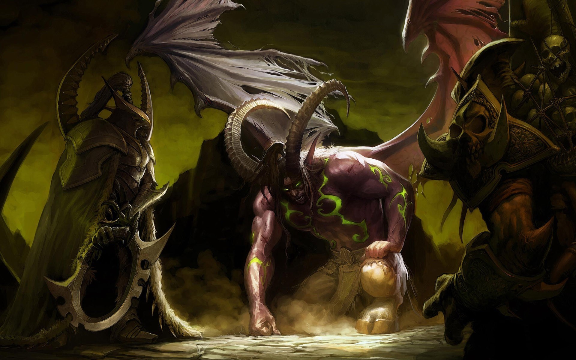 illidan diavolo diavolo wow mondo di warcraft