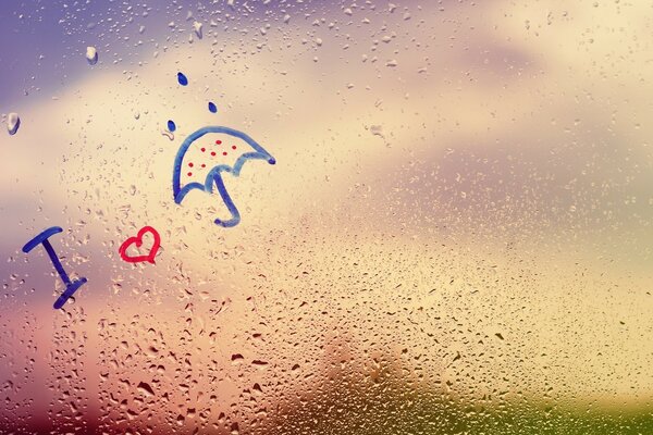 A declaration of love for the rain