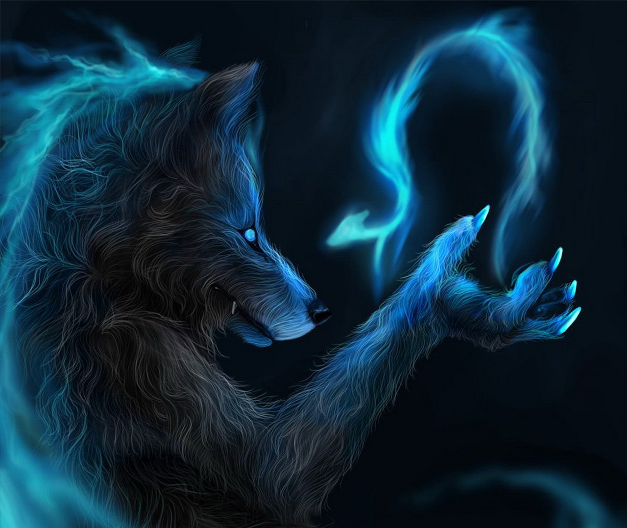 fantasy wolf magic werewolf