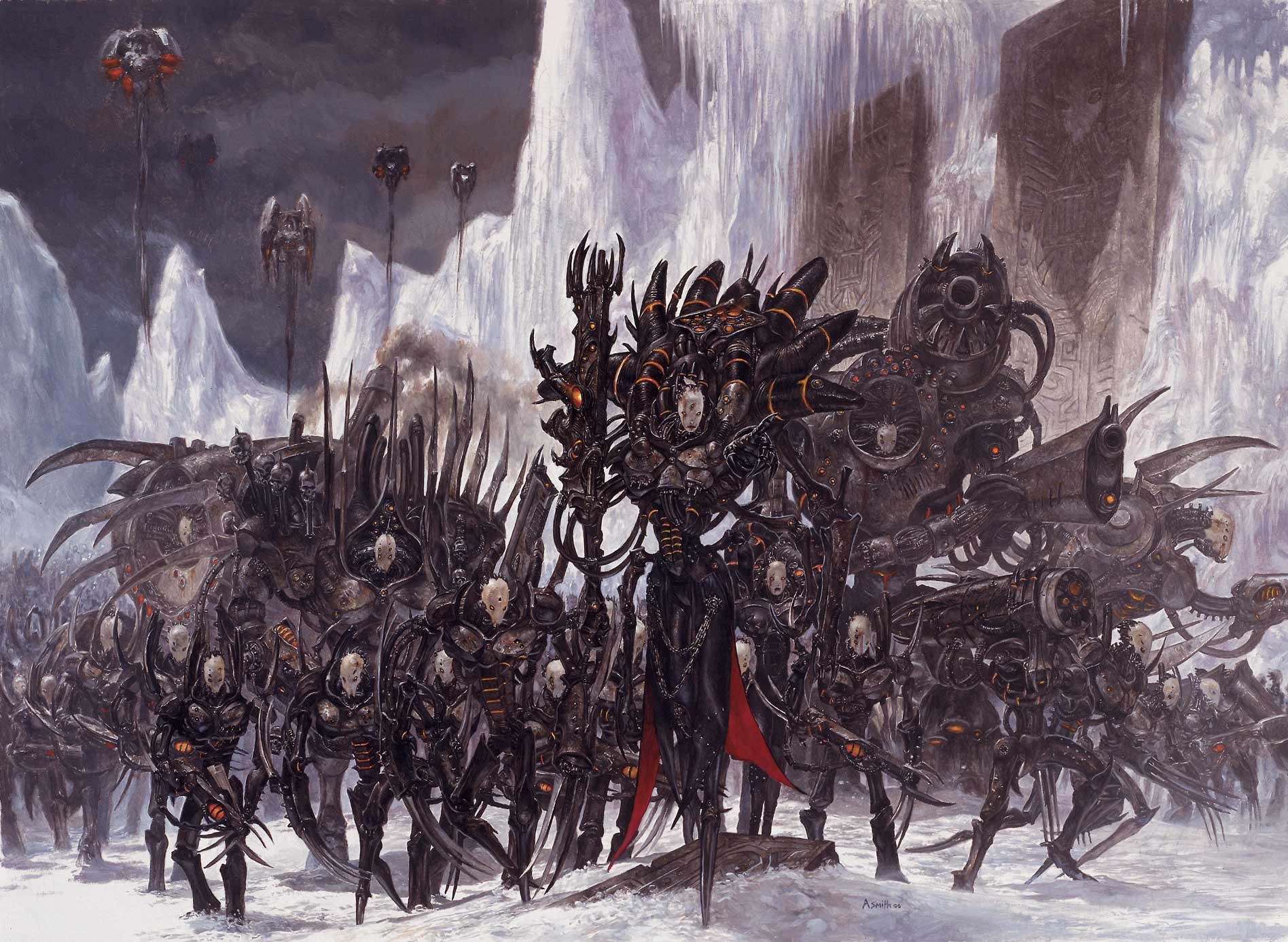 adrian smith pittura mondi inverno guerre