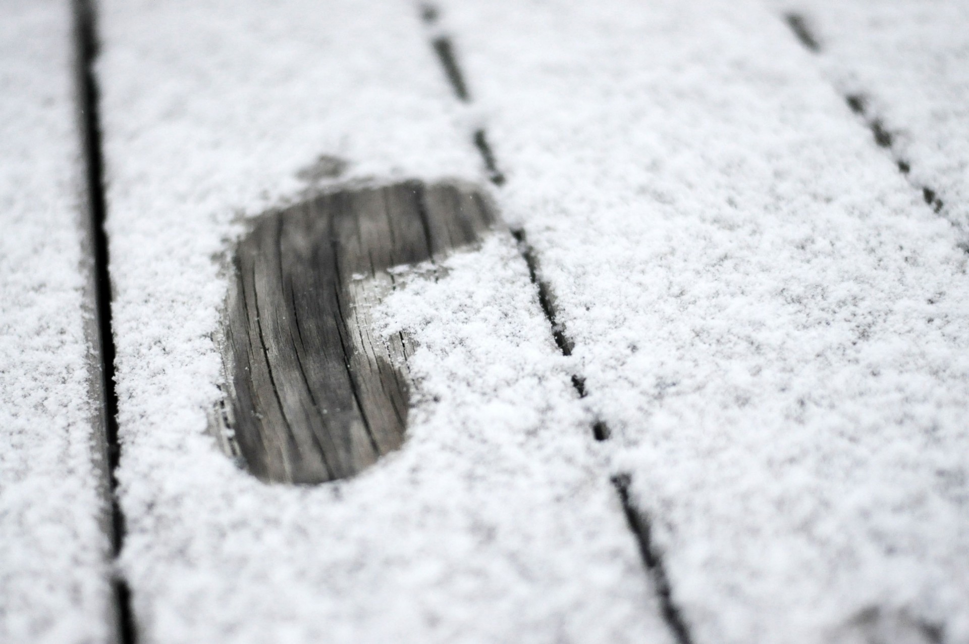 winter foot snow