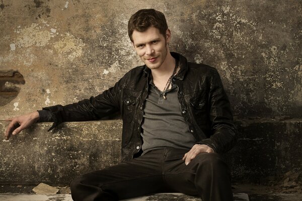 Joseph Morgan as the hero from the TV series The Ancients 