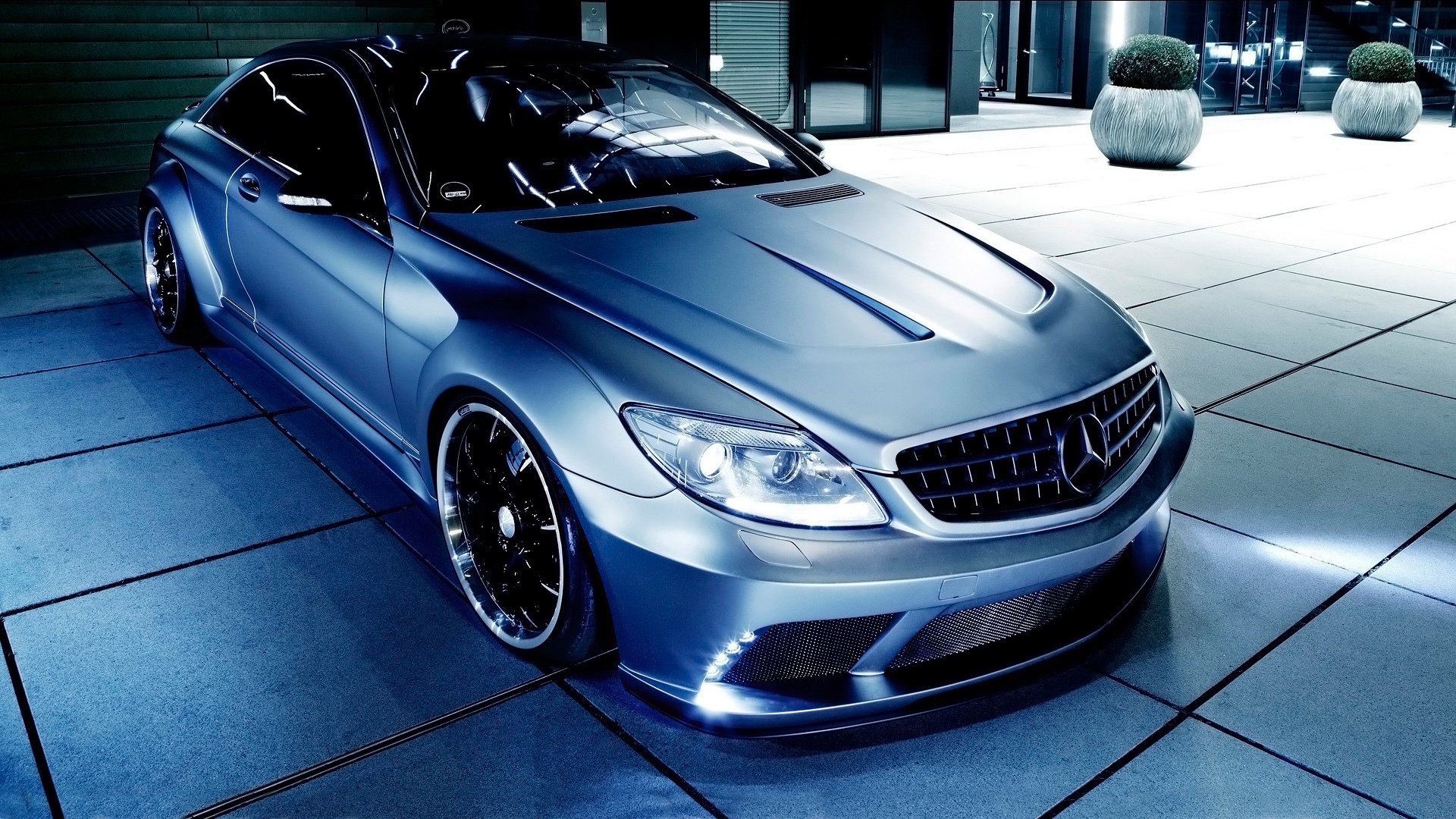 mercedes - benz cl63 amg tuning mercedes noche auto