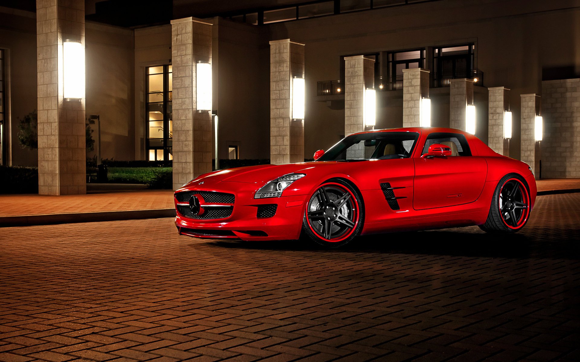 мерседес sls mercedes amg тачки auto wallpapers авто обои car