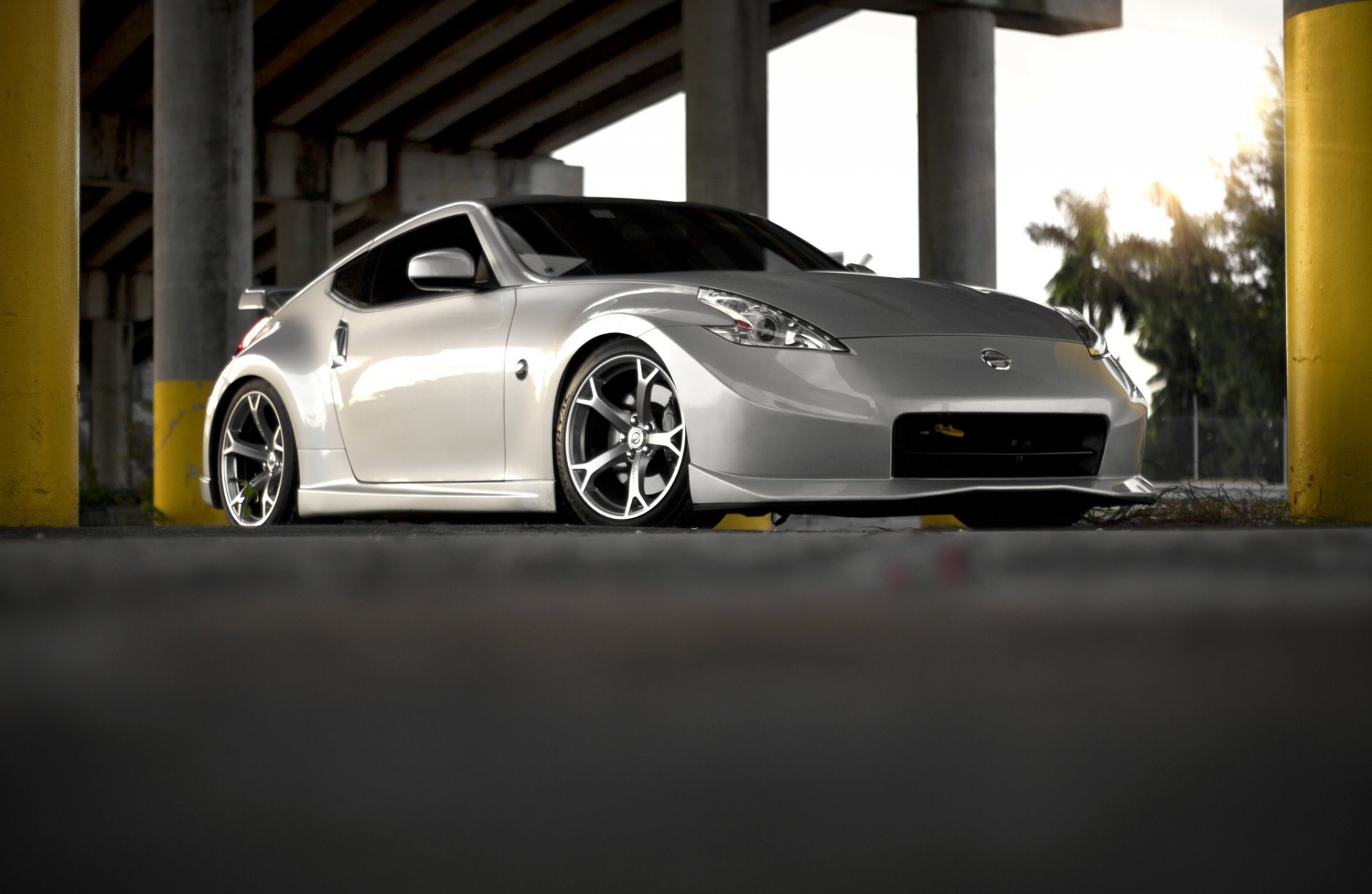 nissan 370z silver tuning sun tree nissan . silver