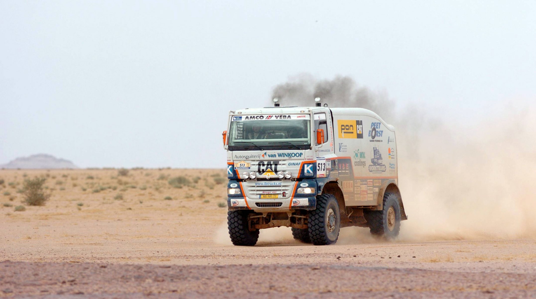 ginaf x222 x 222 deserto polvere dakar rally gara sport camion campionato calore bianco