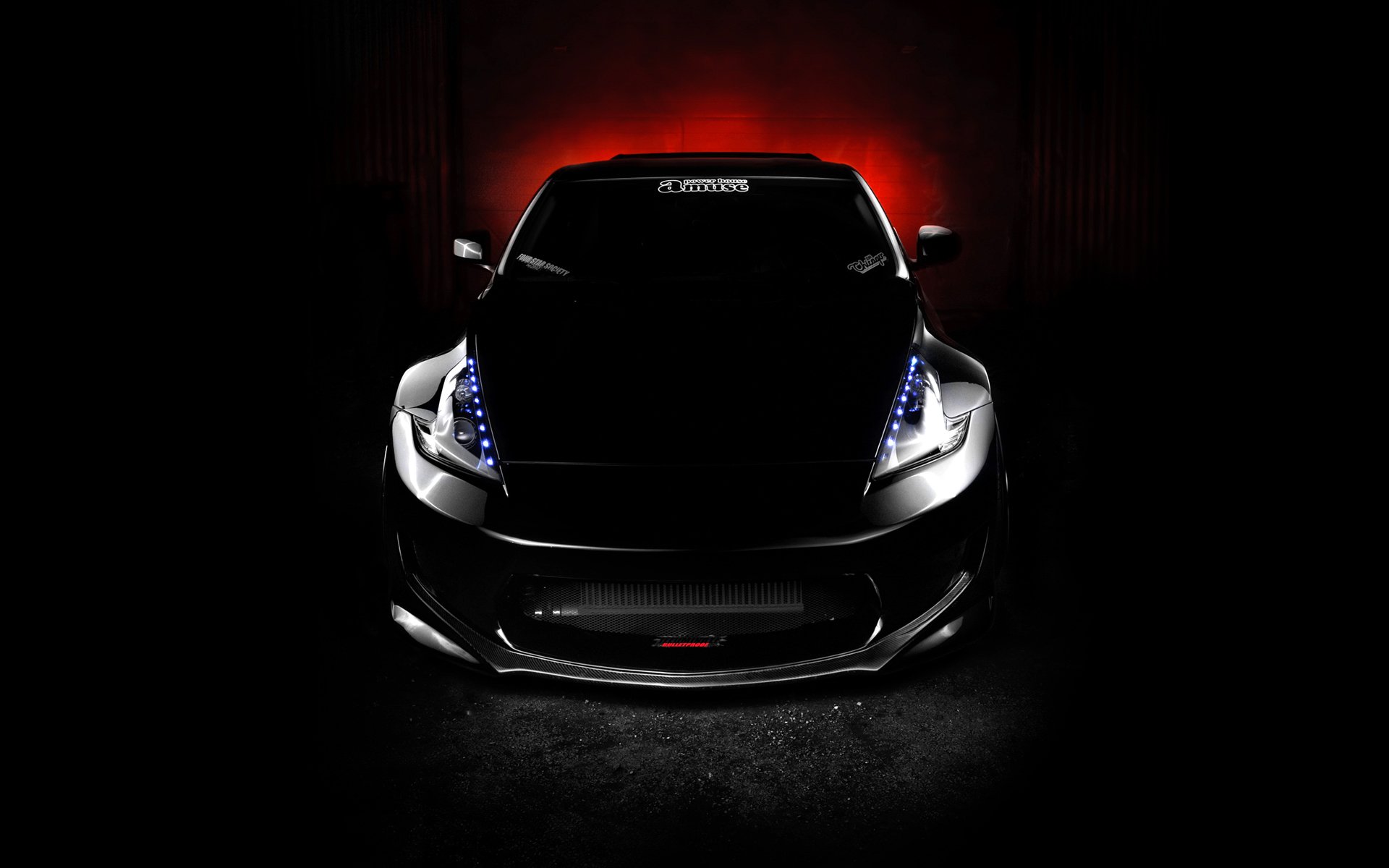 nissan 370z nissan tuning schwarz