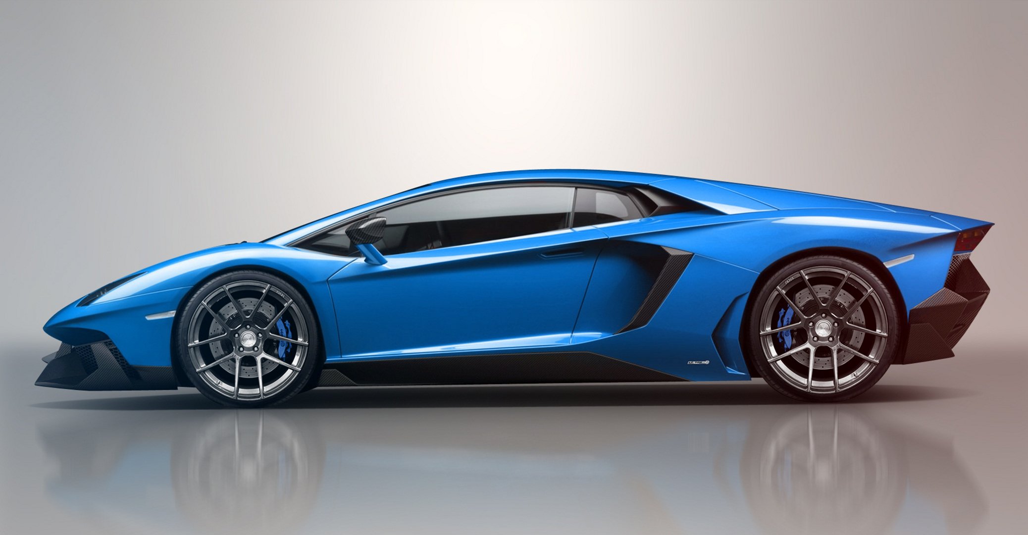 lamborghini aventador lp700-4 lb834 синий профиль jackdarton ламборджини ламборгини авентадор отражение