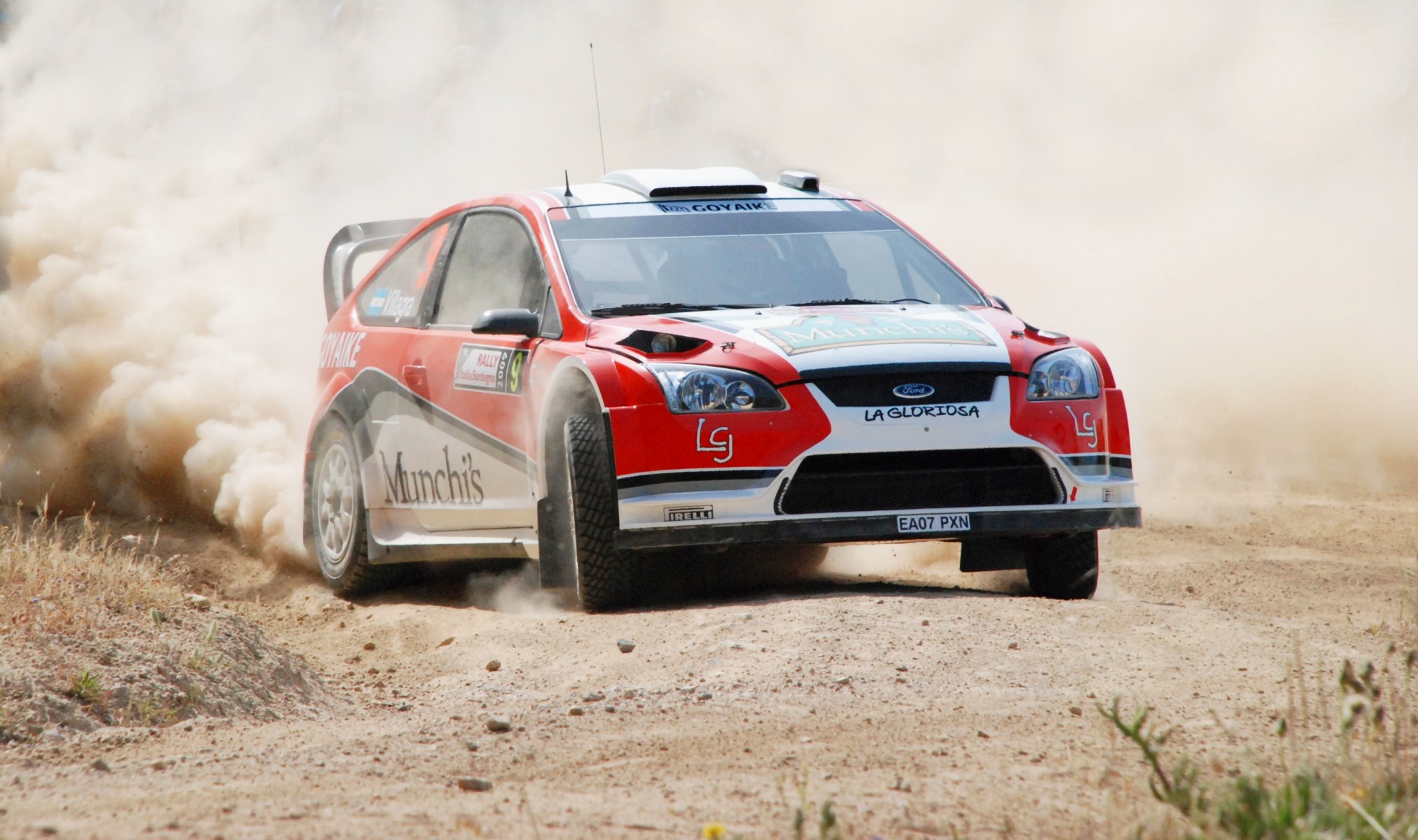 ford focus rally wrc skid focus rally velo polvo