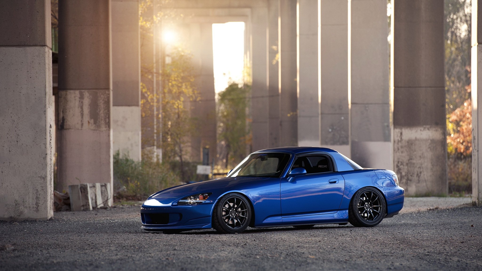 honda s2000 bajo tuning honda azul