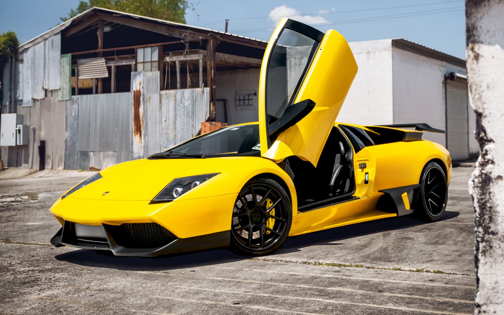 lamborghini murcielago lamborghini supercar jaune murcielago