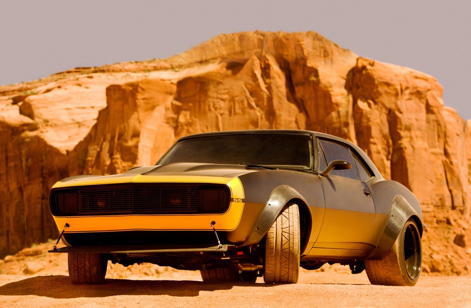 chevrolet camaro ss bumblebee coche muscle car bumblebee transformers 4