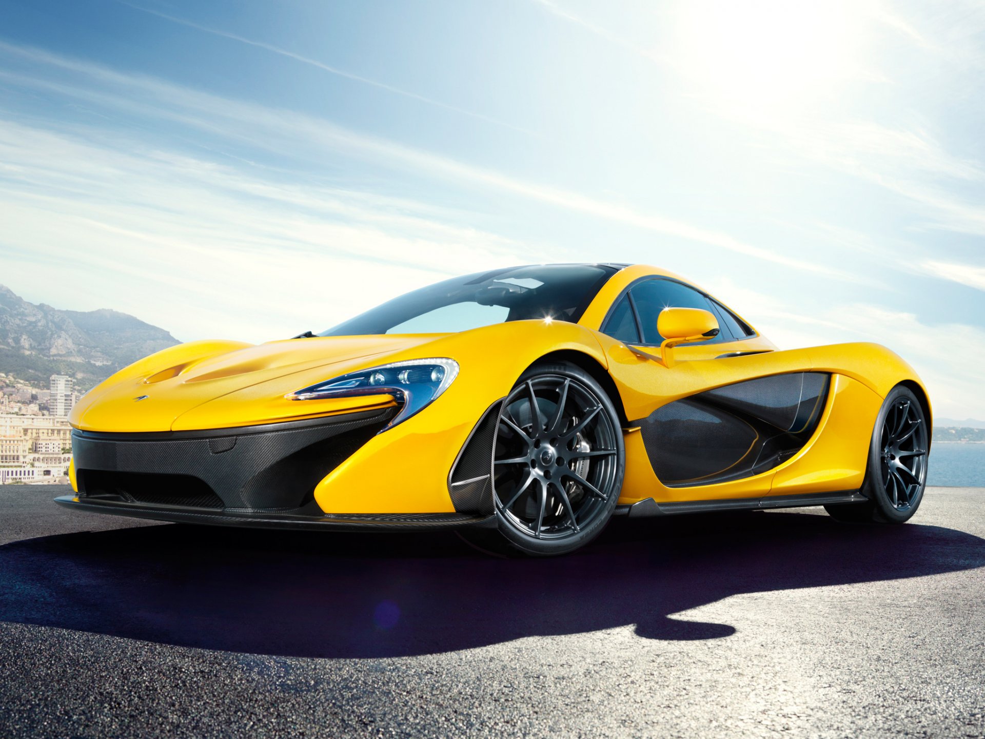 mclaren mclaren p1 mclaren concept giallo