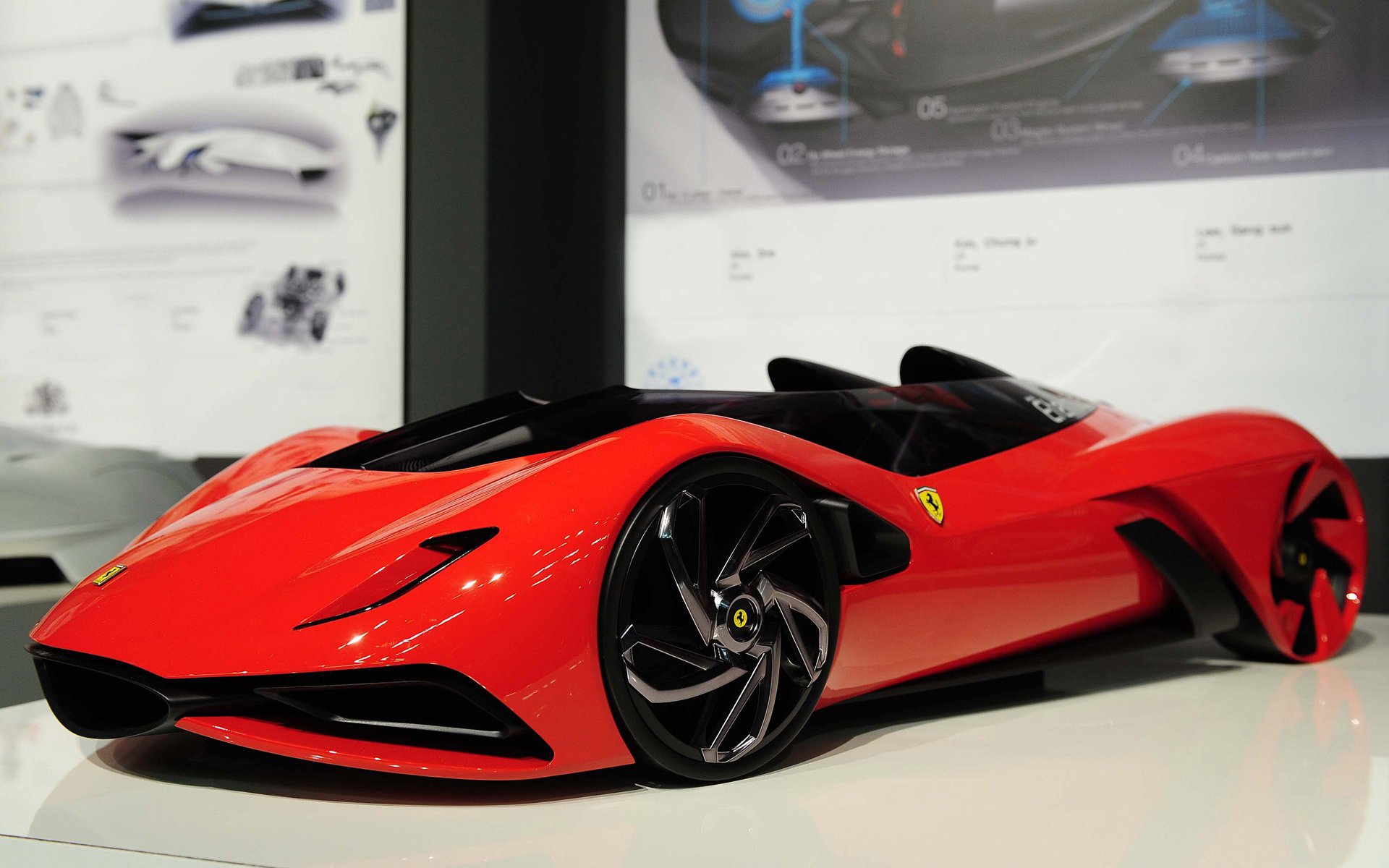 świat ferrari konkurs na projekt eternita model ferrari