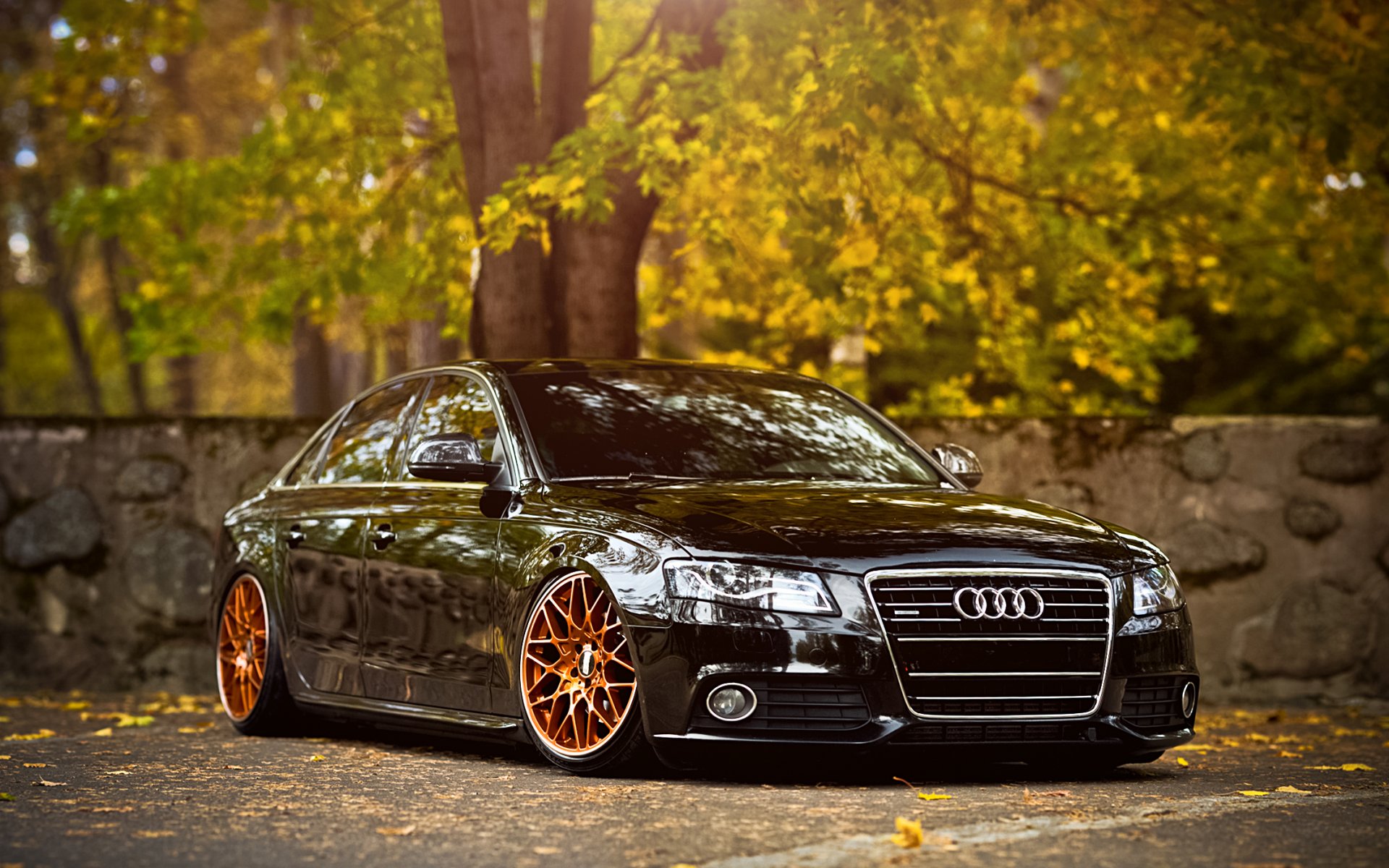 audi a4 b8 negro frente