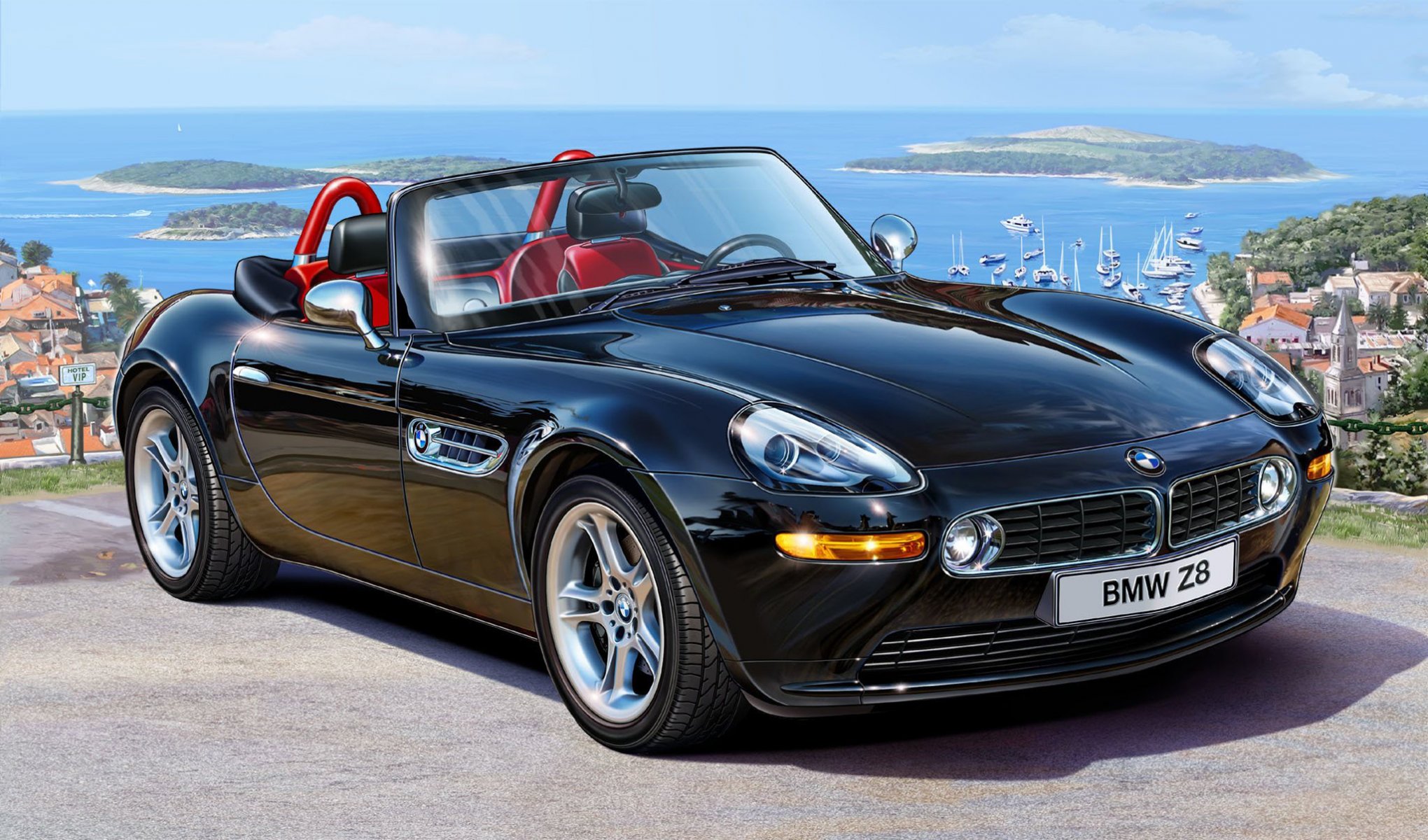 arte bmw z8 bmw tracción trasera 2 plazas deportivo negro convertible coche en cuerpo roadster producido empresa período c 2000 po 2003g. muchos coleccionistas consideran uno de más hermoso coches mundo modelo alemania