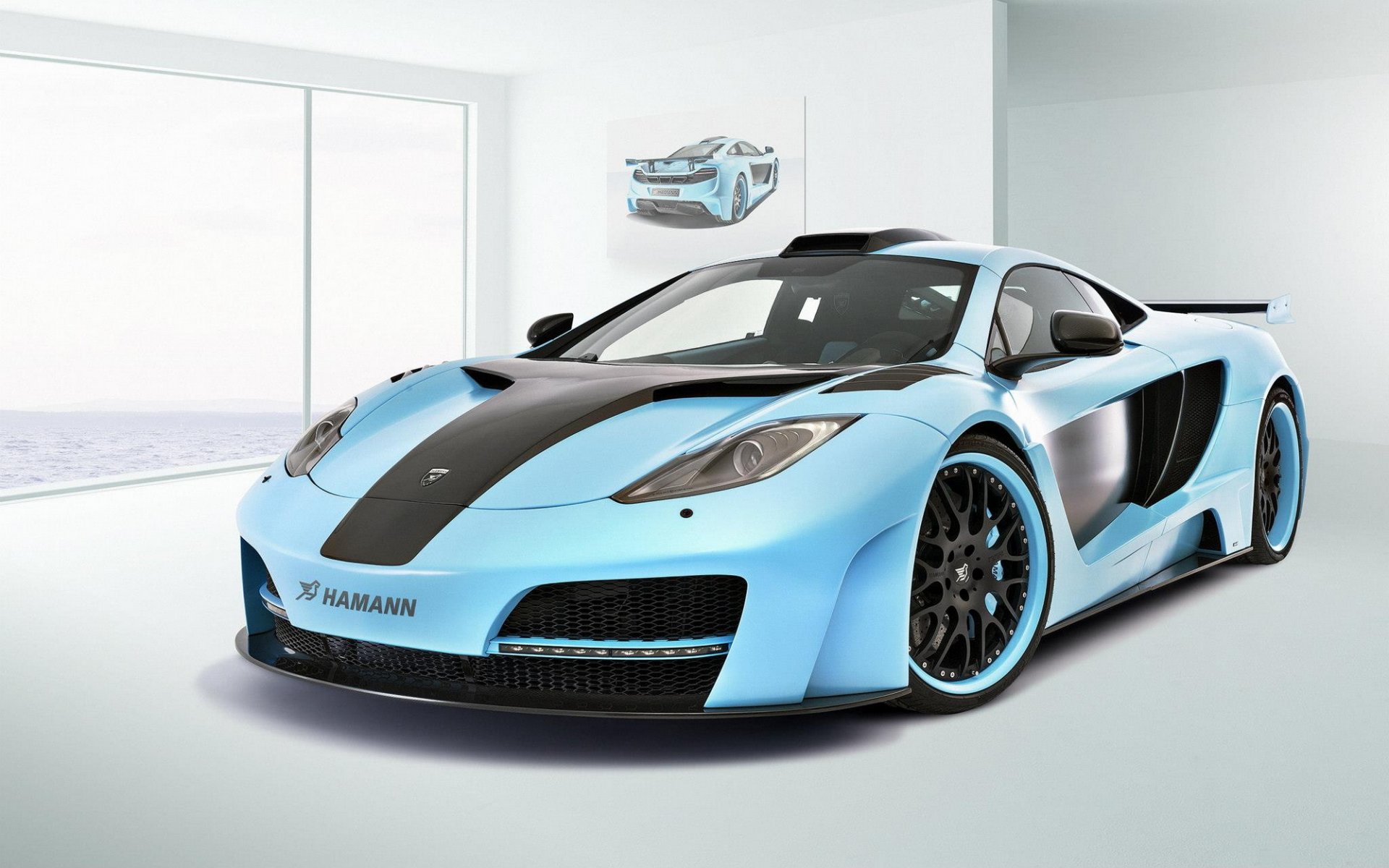 mclaren mp4-12c макларен суперкар тюнинг хаманн