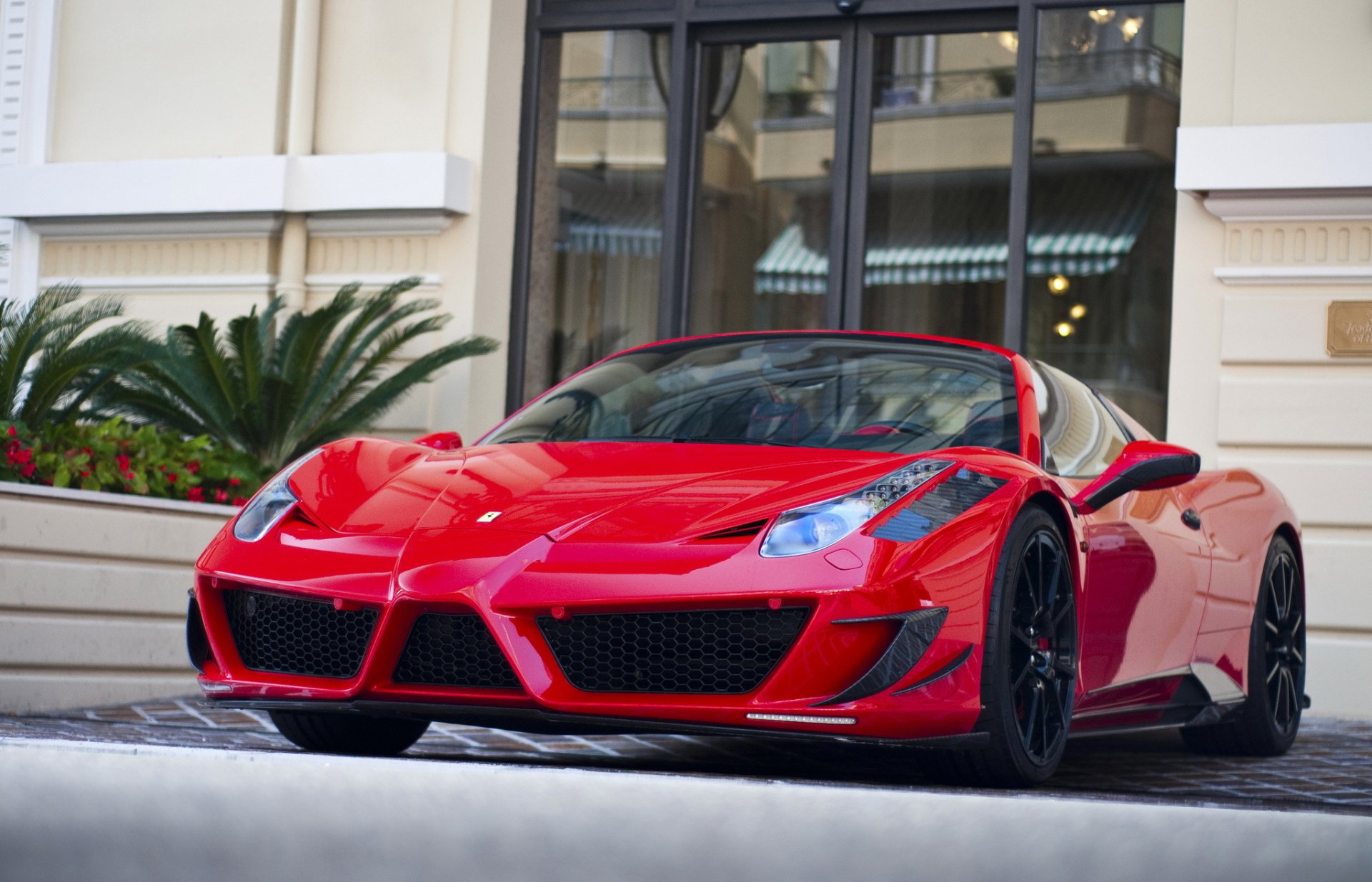 ferrari italia mansory carbone noir rouge monaco ferrari italia rouge tuning supercar