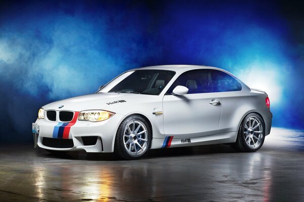 Sport bmw 1 m coupé avec tuning