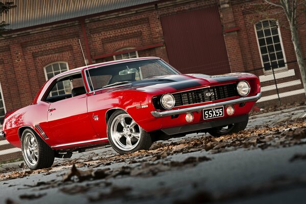 Voiture de Rêve Camaro rouge