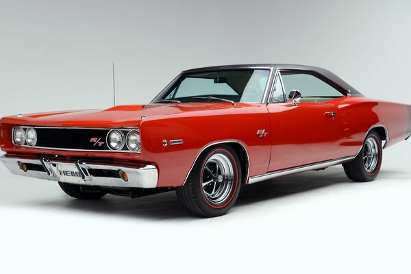 Hemi del 1968. Auto muscle car