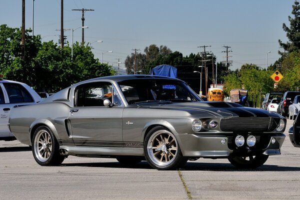 Beautiful Ford Mustang car