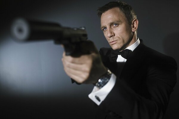 James Bond, agent 007, acteur Daniel Craig
