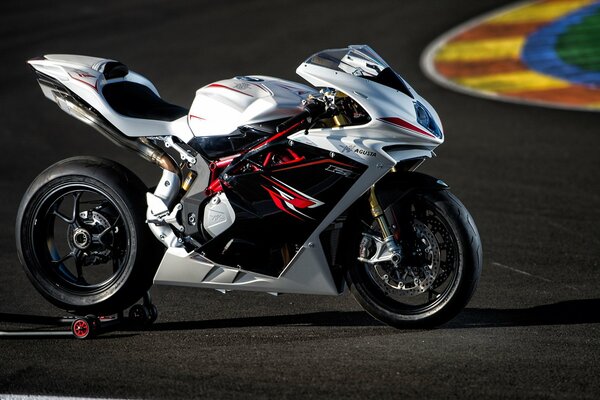 Sport bike, superbike motorcycle MV agusta f4 RR