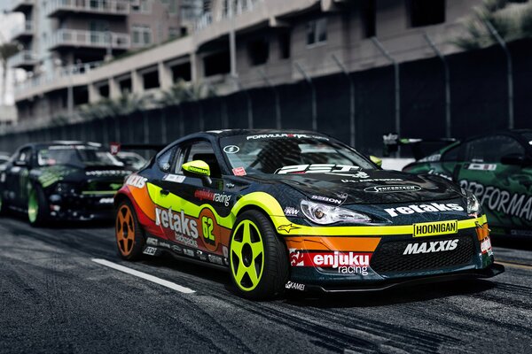 Toyota race Drift Machine