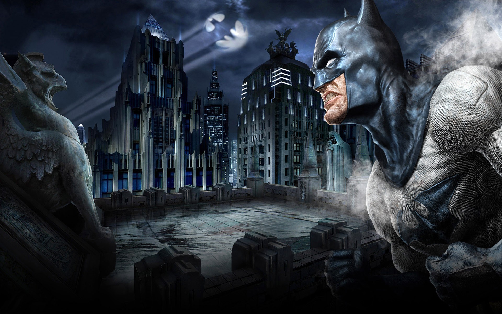 batman gotham night