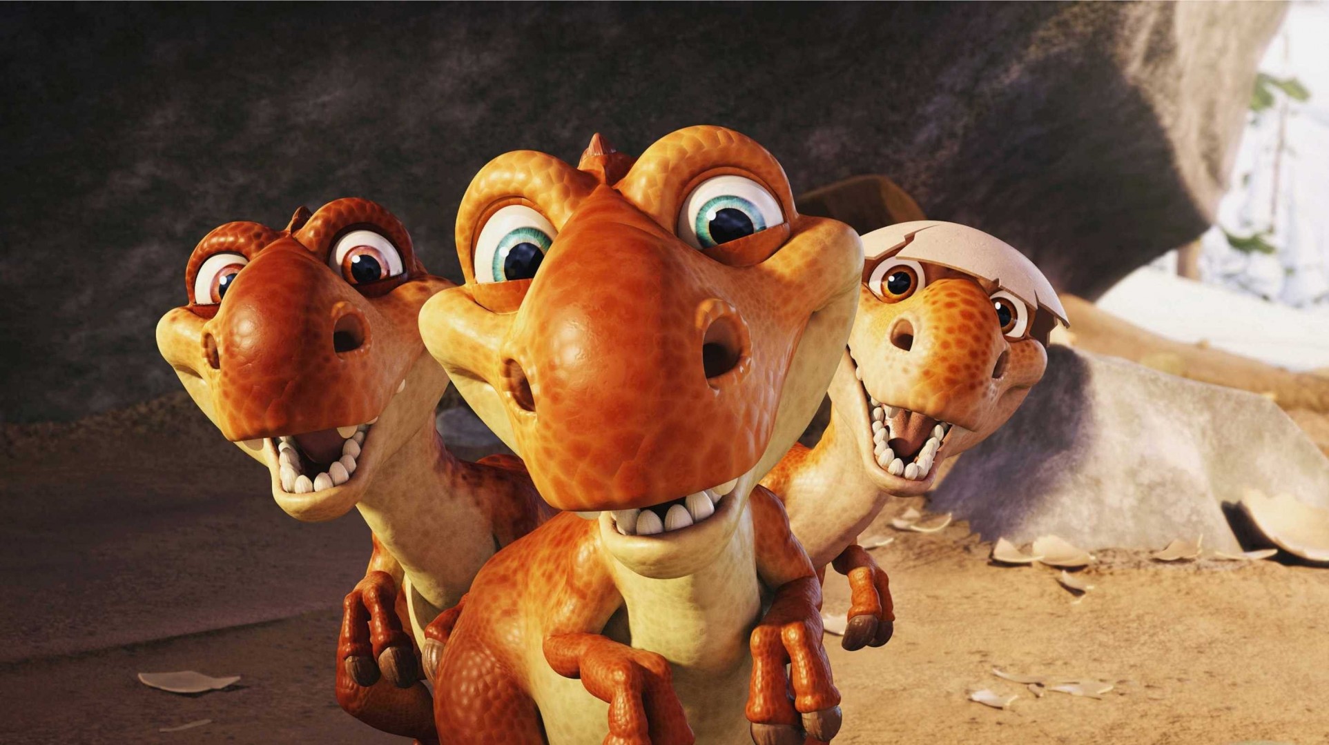 ice age dinosaurs cartoon