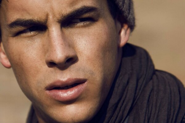 The stern look of mario casas