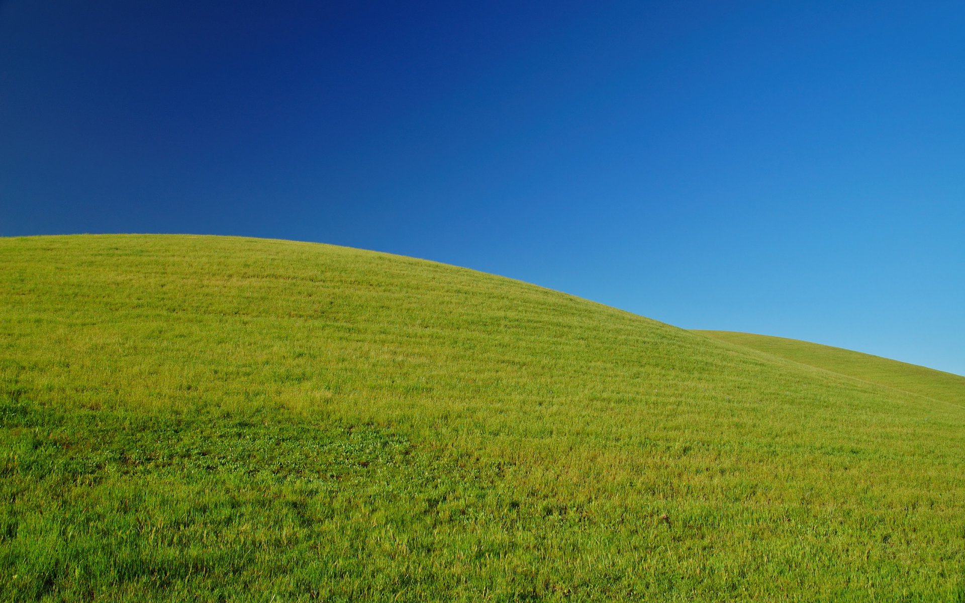 paysage printemps collines champs montagnes herbe nature verdure ciel frais positif humeur