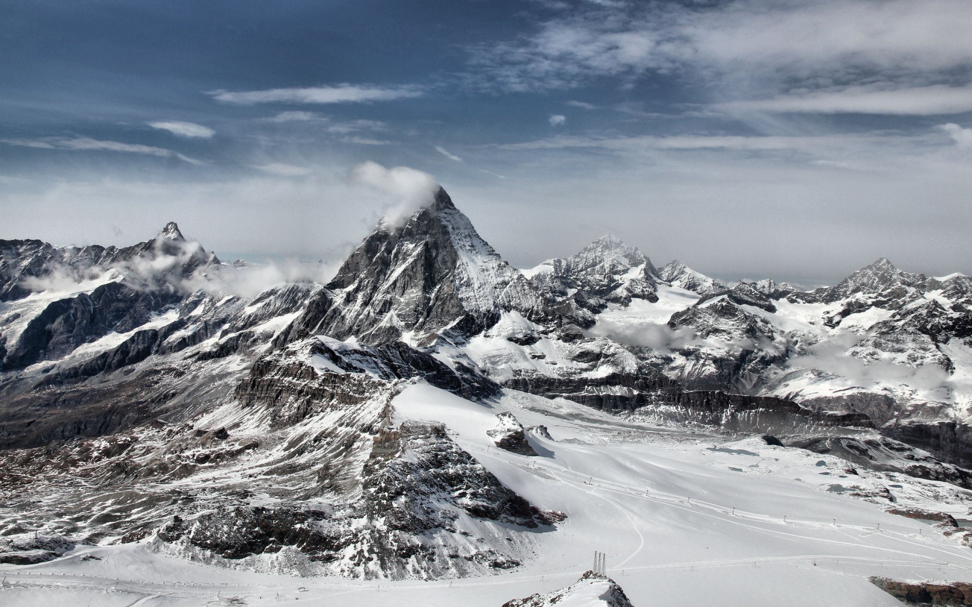 landschaften winter schnee berge felsen fotos ansicht orte